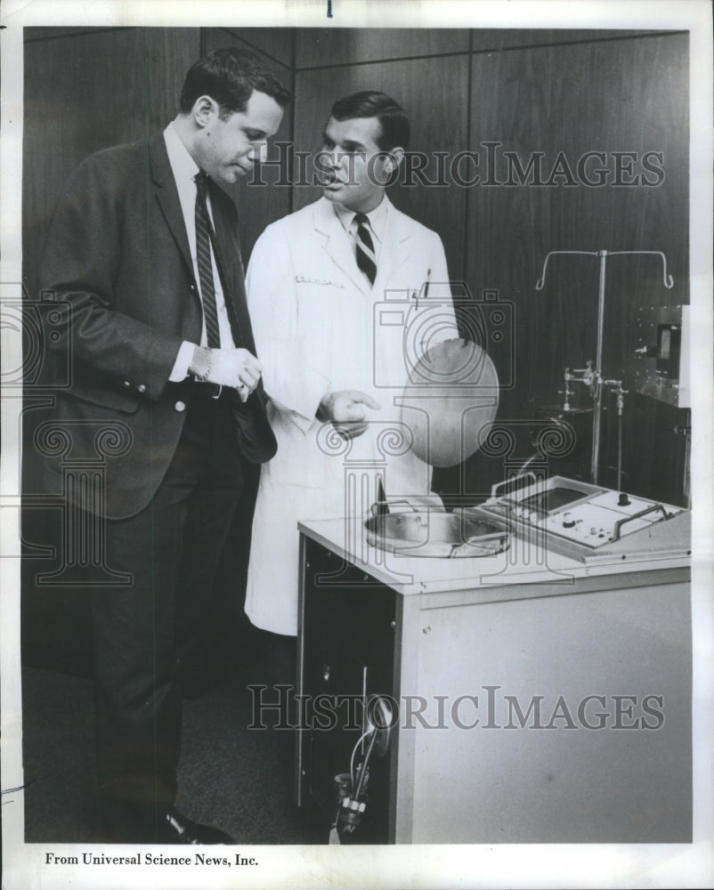 1970 Press Photo HEART MYOGENIC MUSCULAR ORGAN