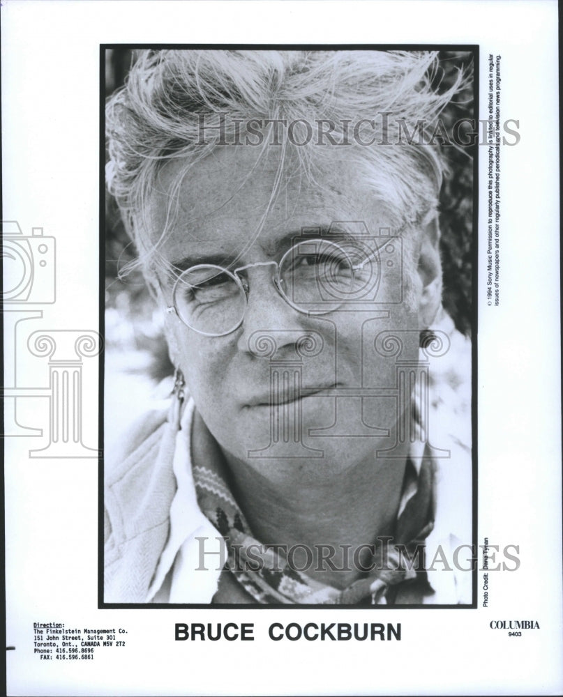 1994 Press Photo BRUCE COCKBURN guitarist singer-songwr