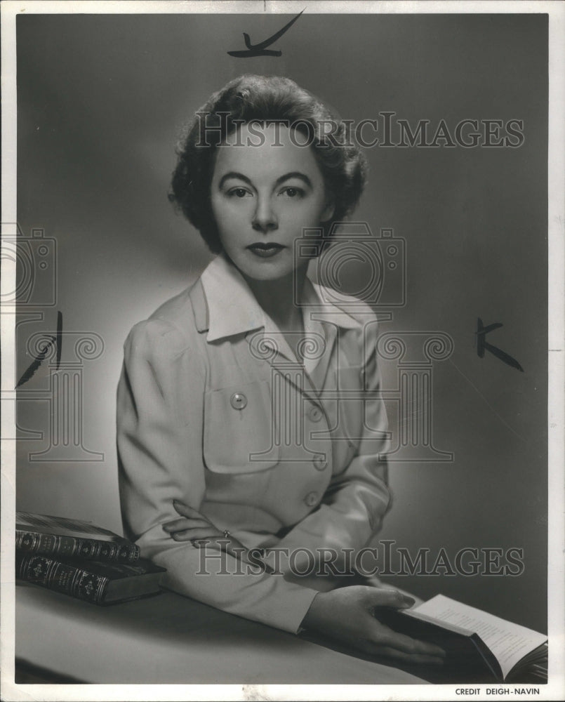 1942 Press Photo Mrs Frank B Bicknell