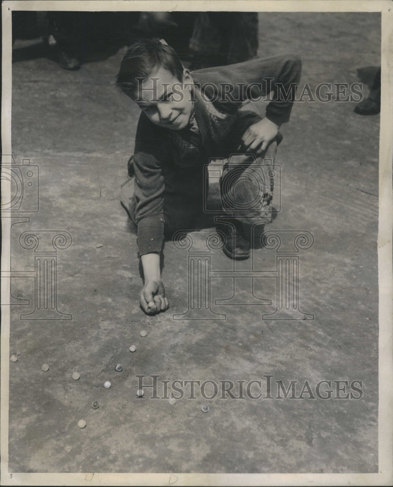 1949 Press Photo Thumbs-Donalds Hodor Schiller Journe