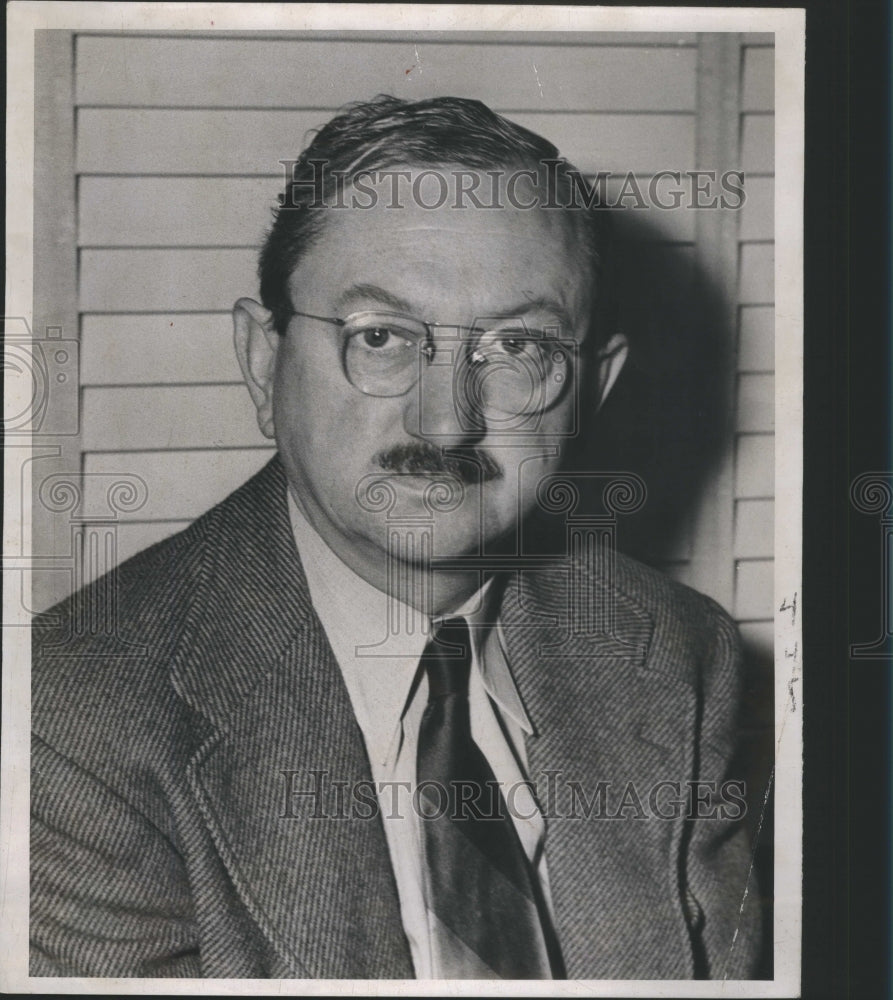 1950 Press Photo Doctor Stephin S Skruzyoki Mayor