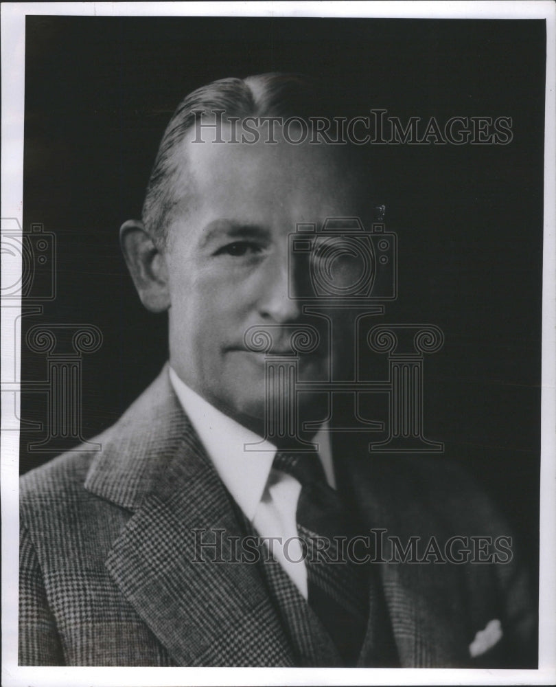 1952 Press Photo Frank J Sladen MD Hospital Detroit