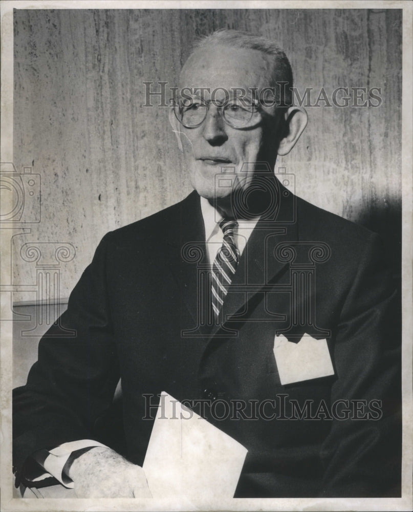 1961 Press Photo Henry Ford Hospital Frank Sladen