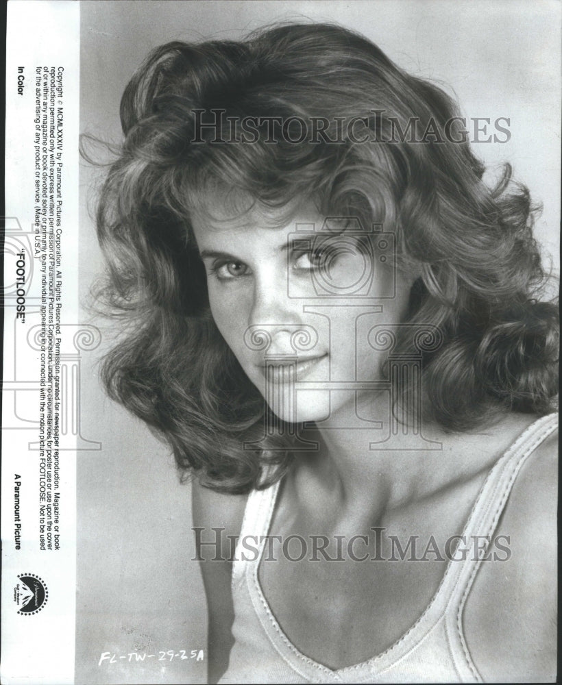 1986 Press Photo Lori Singer Actress Daniel Melnick Her