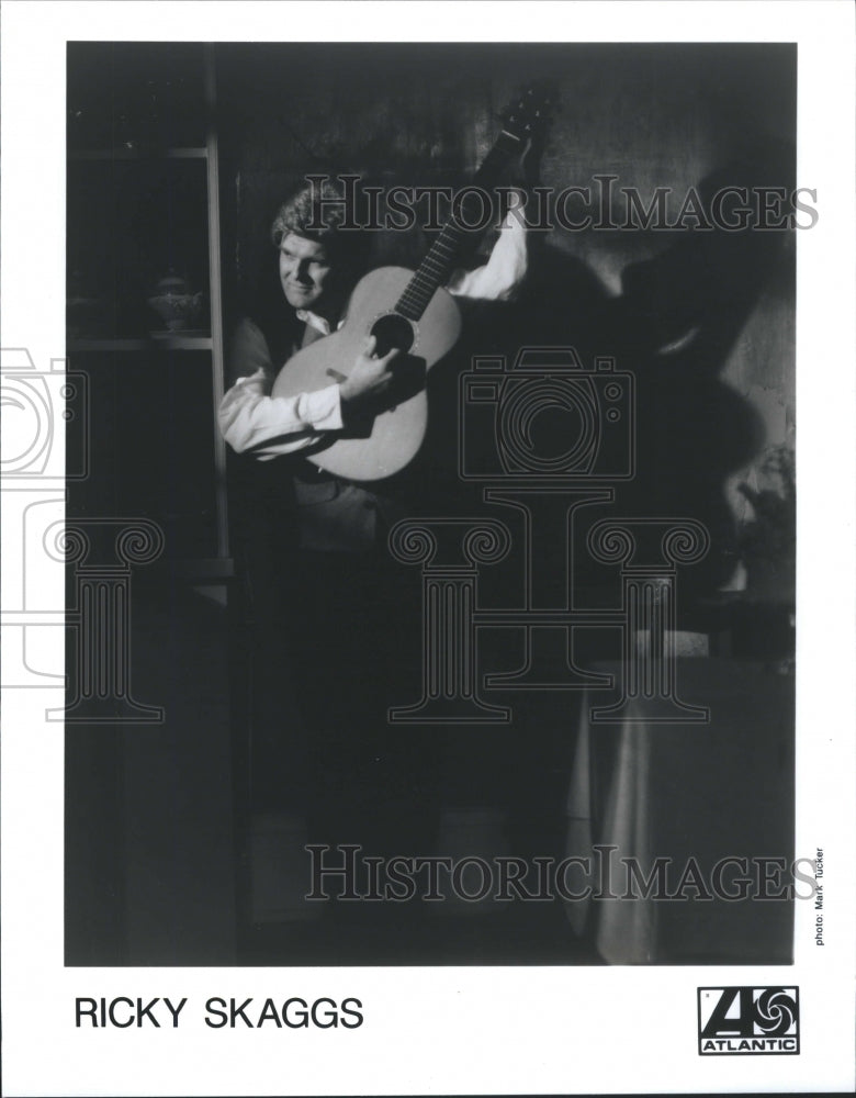 1995 Press Photo Ichard Lee Ricky Skaggs Musician