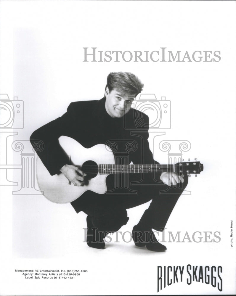 1993 Press Photo Ricky Skaggs Kentucky Music Grand Opry