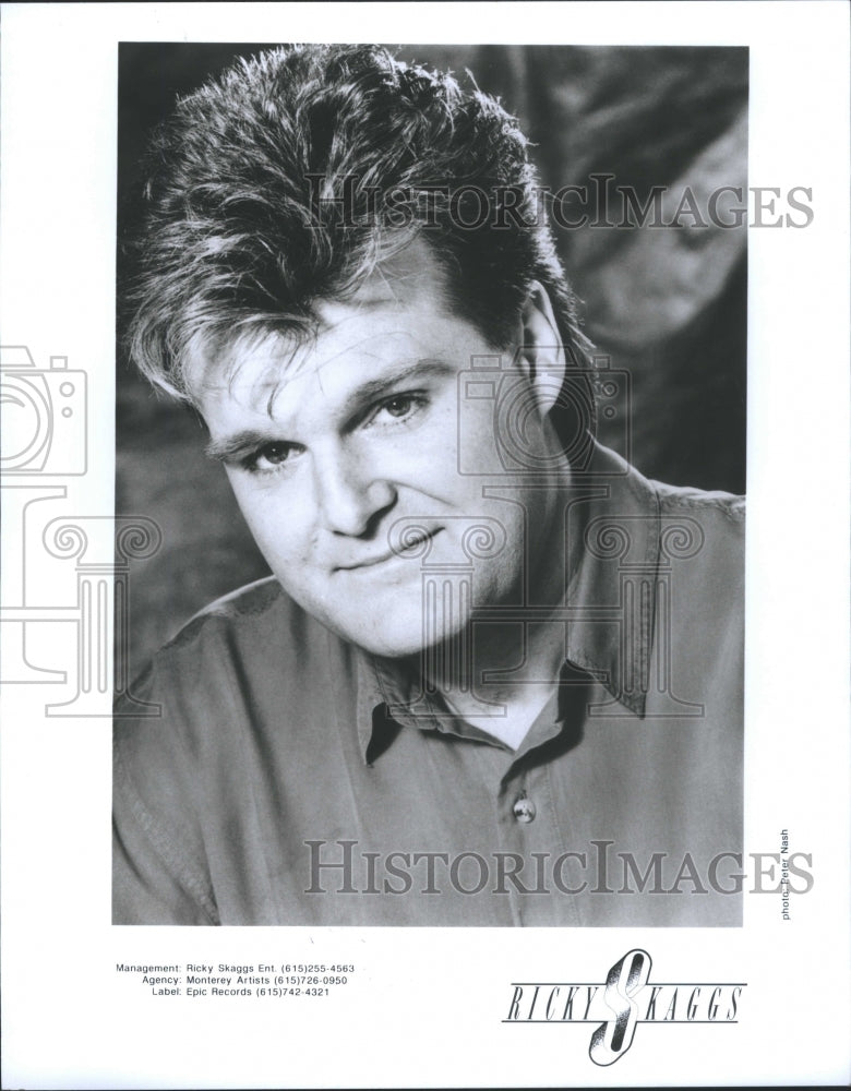 1993 Press Photo Ricky Skaggs Kentucky. Cordell