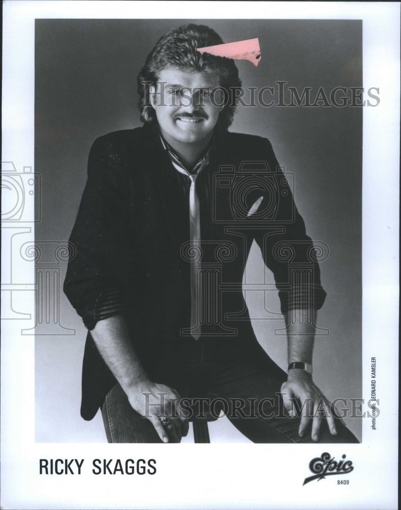 1985 Ricky Skaggs Press Photo