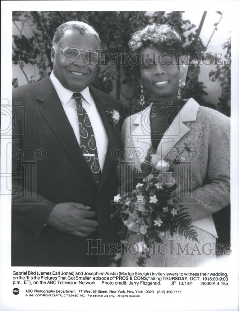 Press Photo Gabriel Josephine Austin Wedding Television