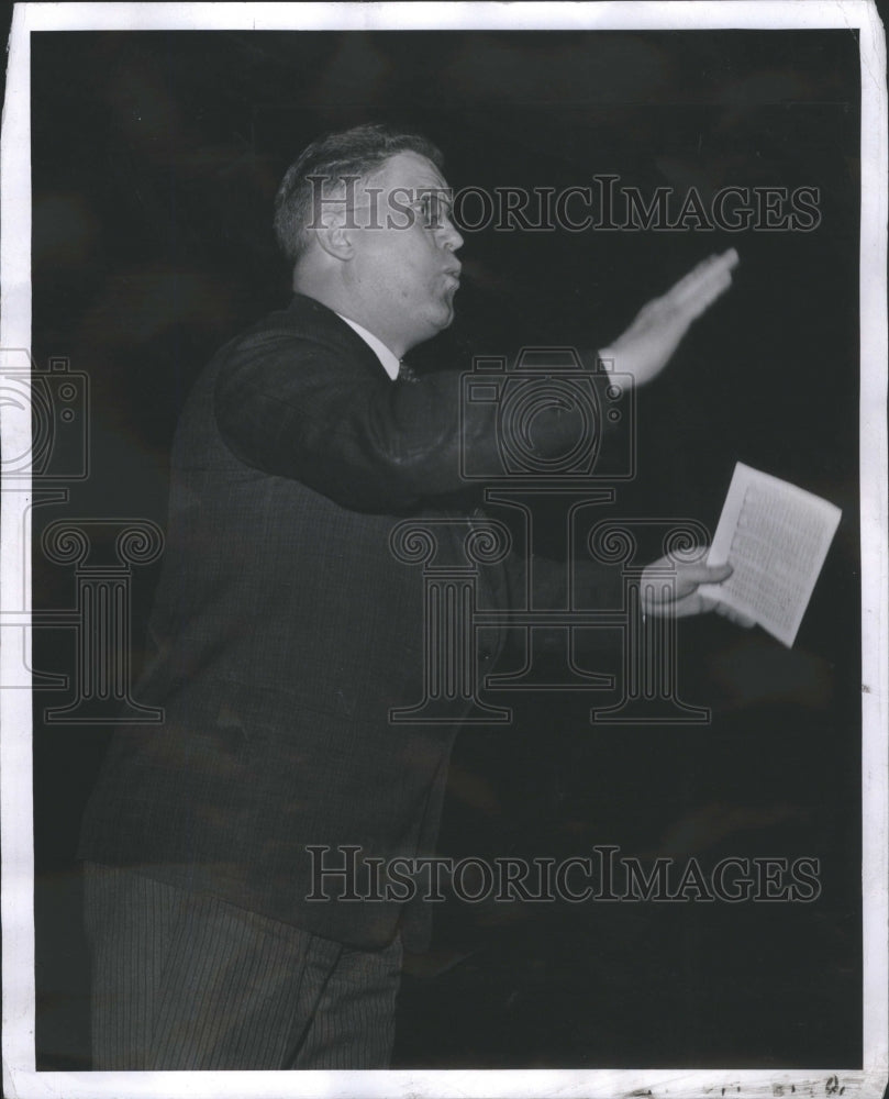 1942 Foster C. Jones Pastor Presbyterian Church Press Photo