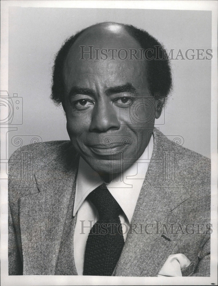 1979 Press Photo Roscoe Lee Browne American actor .