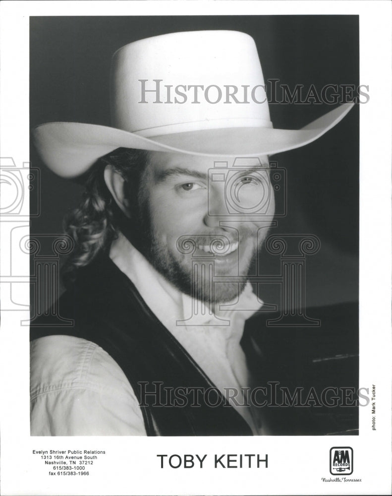 1996 Toby Keith Press Photo