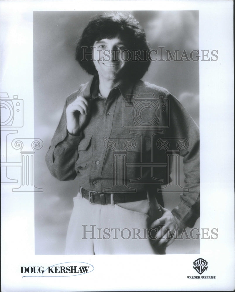 1978 Press Photo Doug Kershaw American Fiddle Player