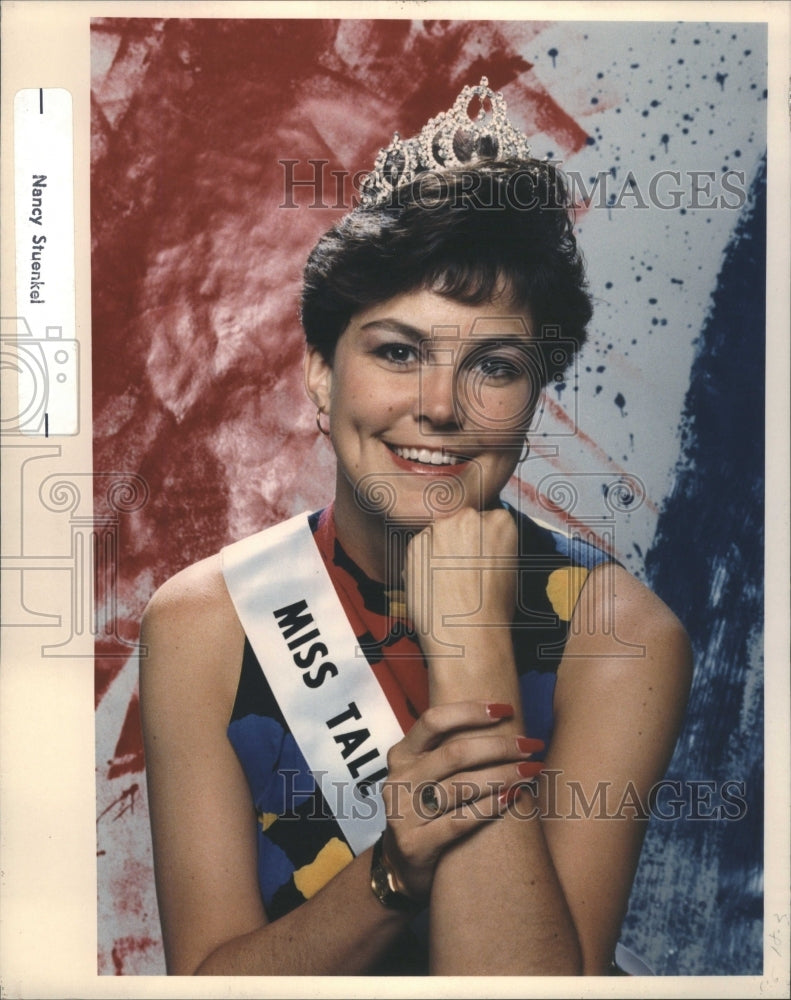 1989 Press Photo Miss Tall International Carolyn Coyne