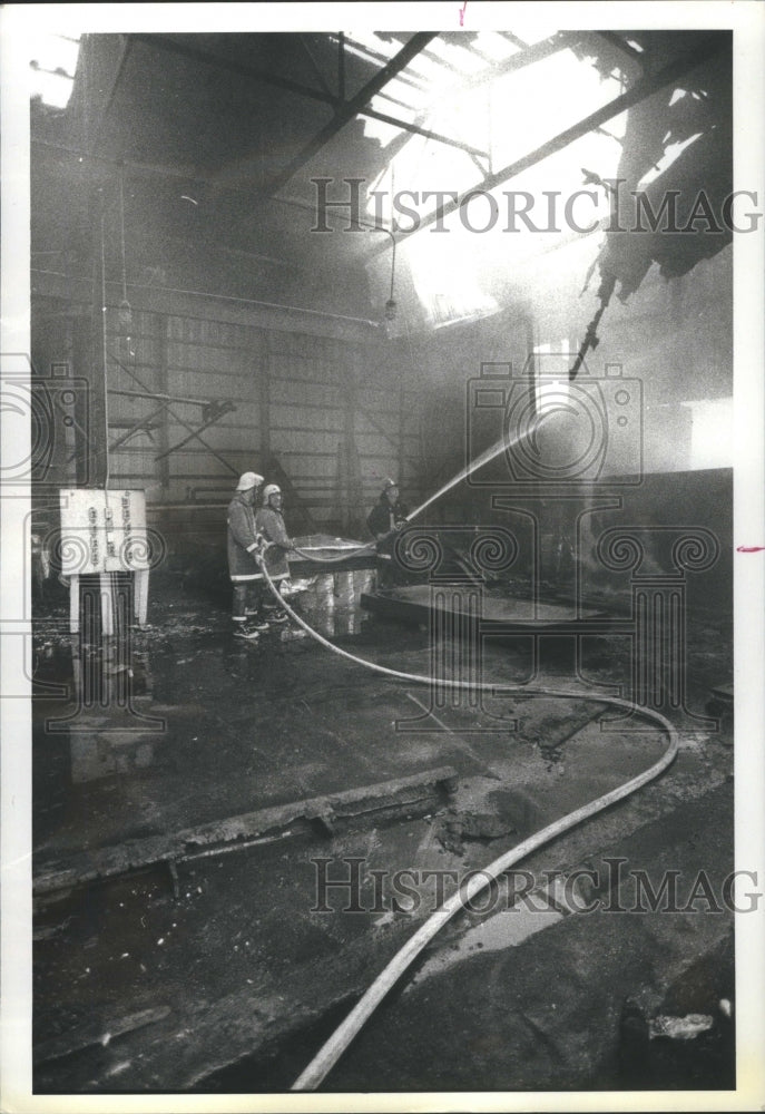 1979 Press Photo Fireman or stoker is the job title for