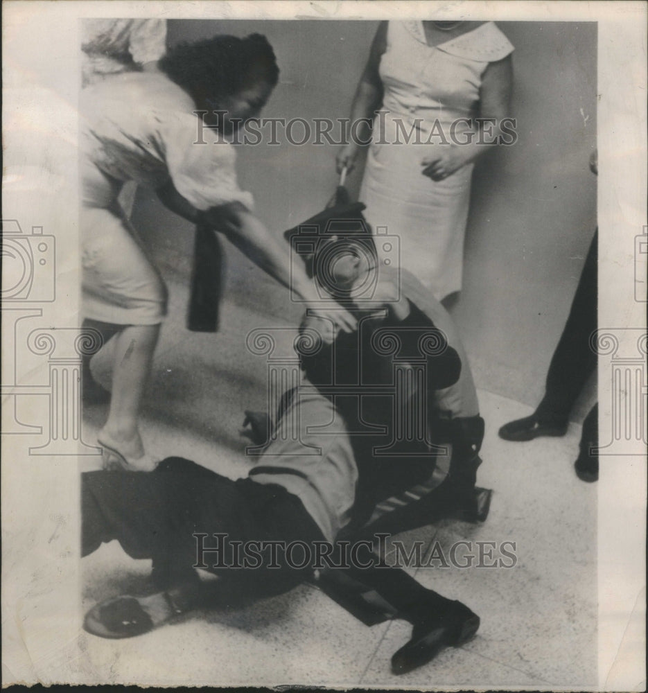 1963 Press Photo Riots and Demonstrations