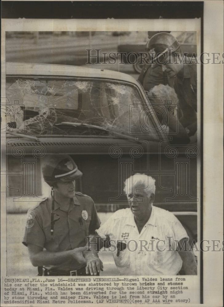 1970 Press Photo Miami&#39;s riots