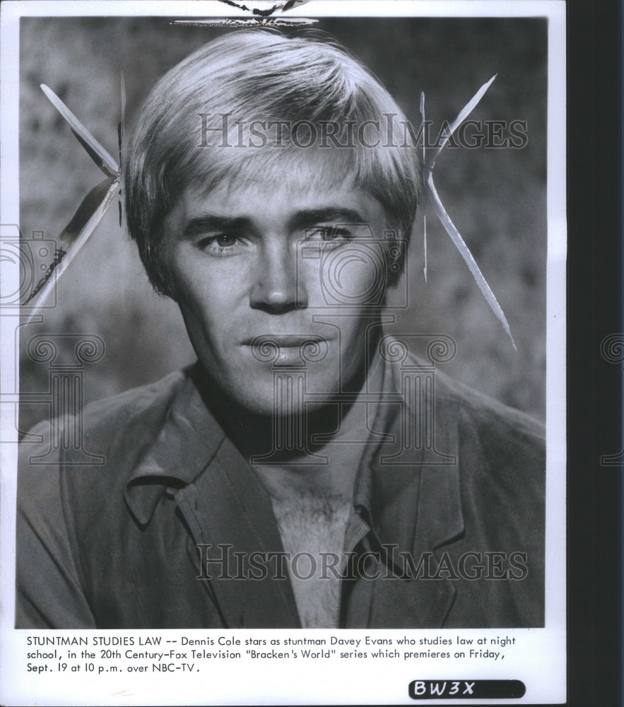 1970 Press Photo Cole was a model for men&#39;s physique