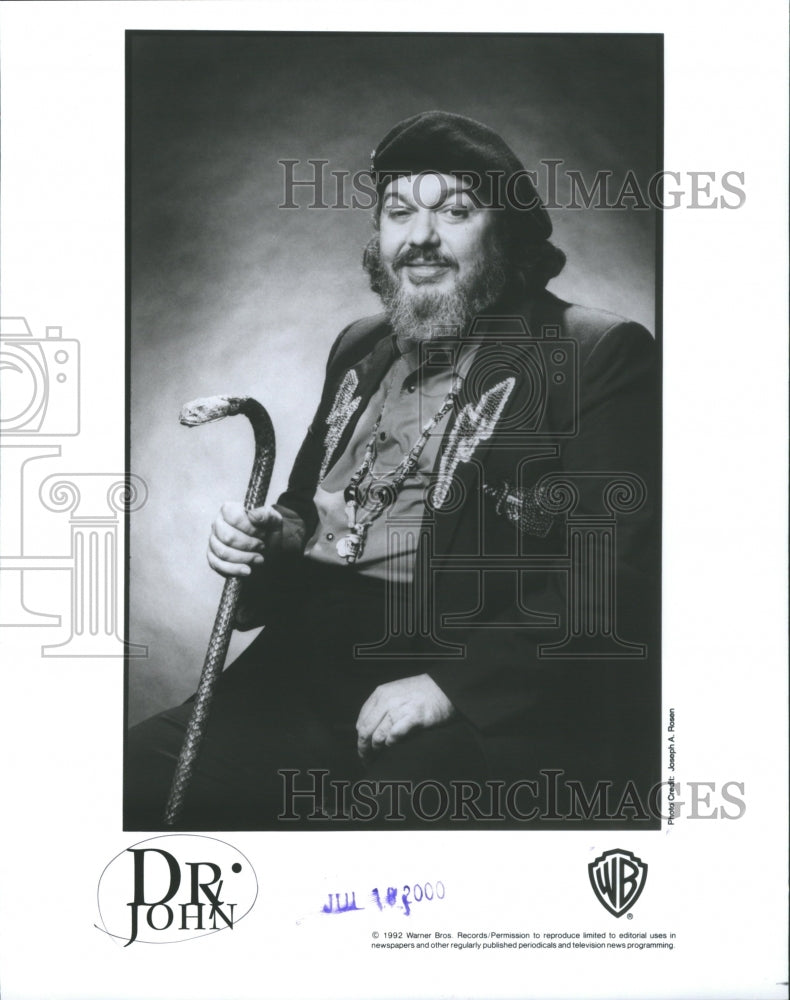 2000 Press Photo Dr. John