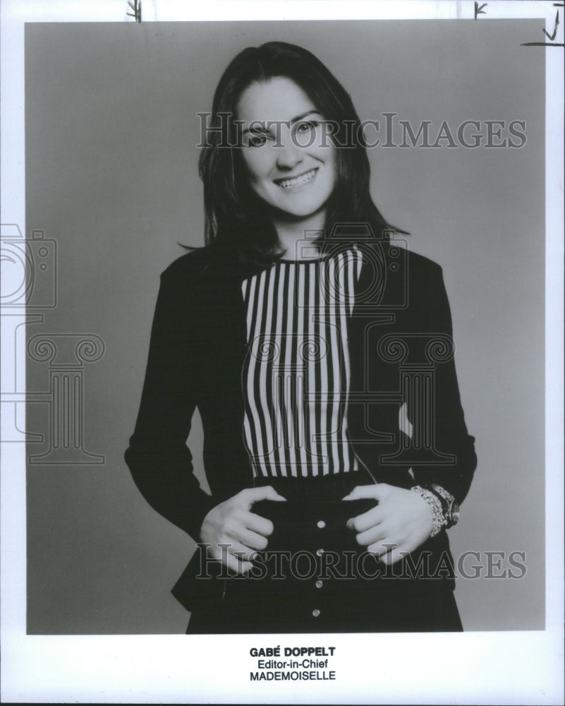 1993 Press Photo Gabe Doppelt Editor In Chief