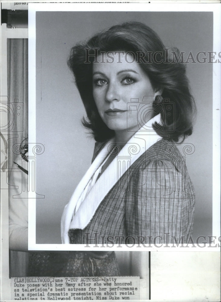 1970 Press Photo Patty Duke Emmy Television Dramatic