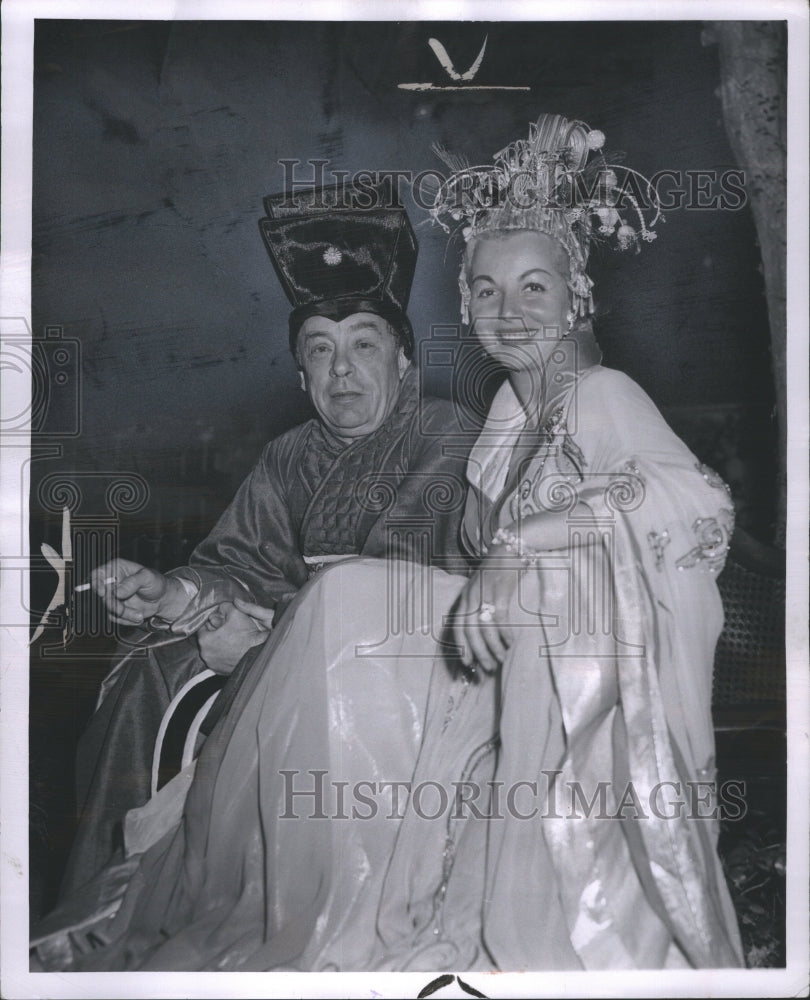 1963 Press Photo Mr. and Mrs. Dodge 2