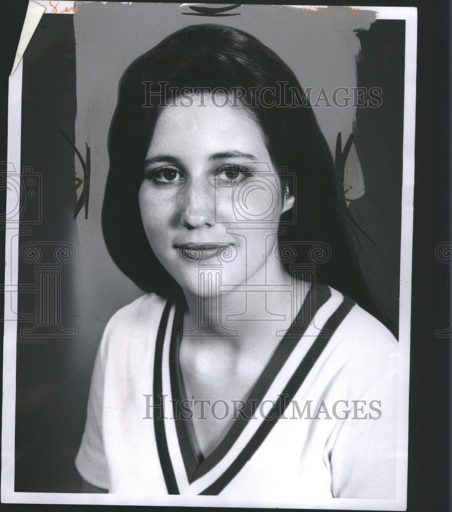 1971 Press Photo Barbara Doerr Reporter