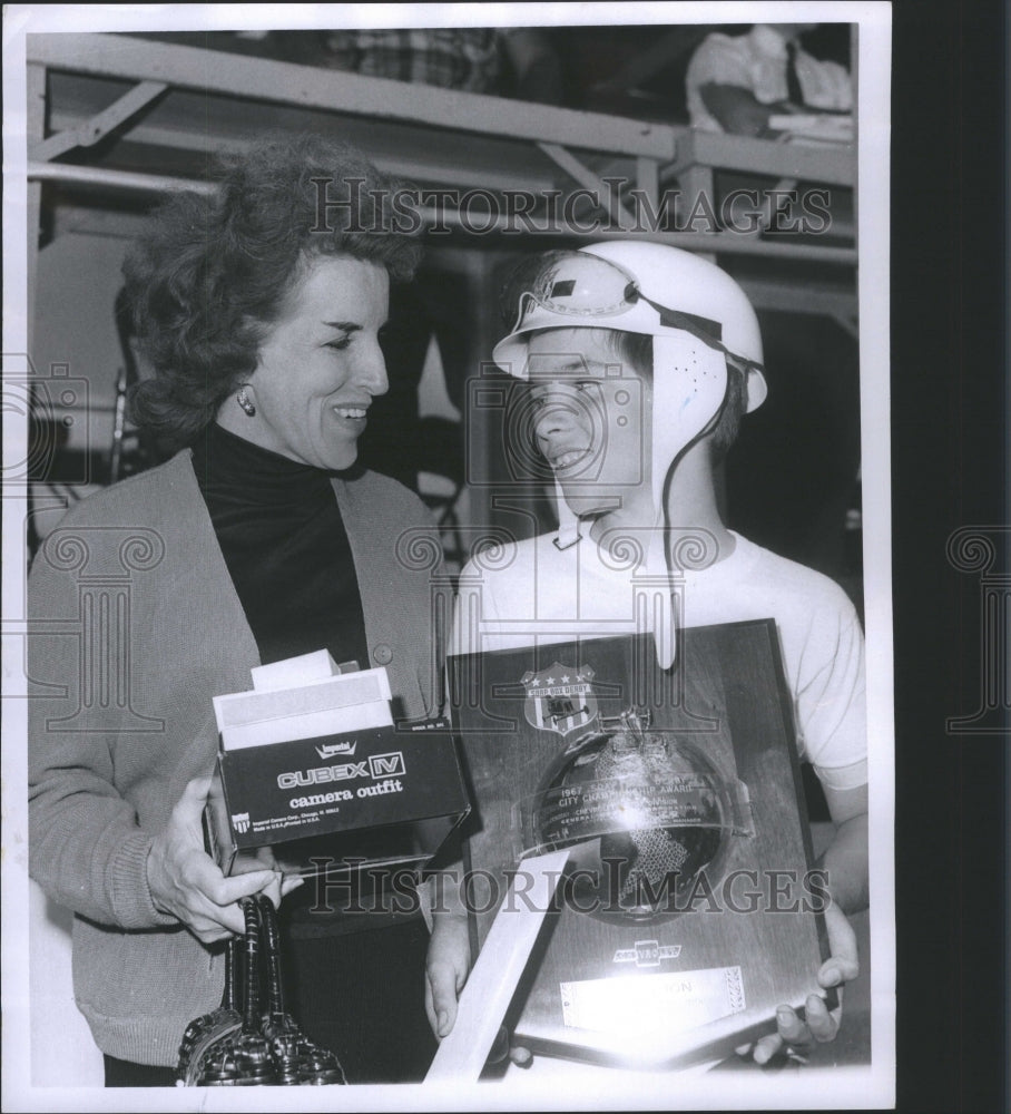 1967 Terry Brazil Motor City Soap Box Champion Press Photo