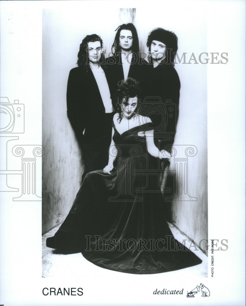 1995 Press Photo Cranes (Entertainer)