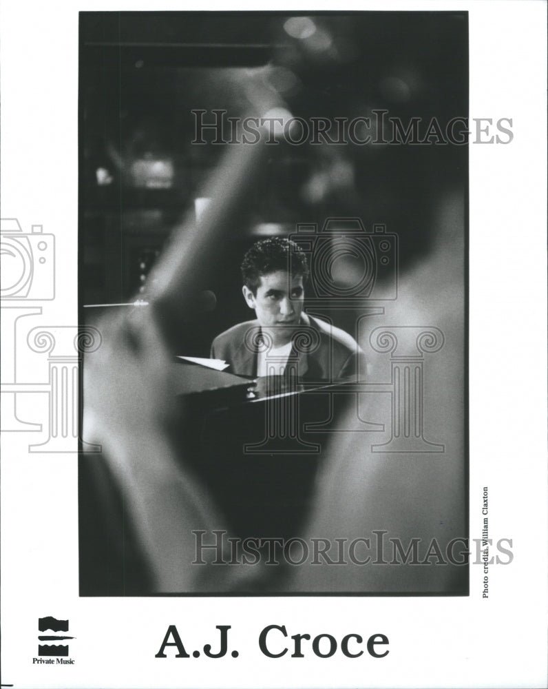 1994 Press Photo Adrian James &quot;A.J.&quot; Croce (Singer)