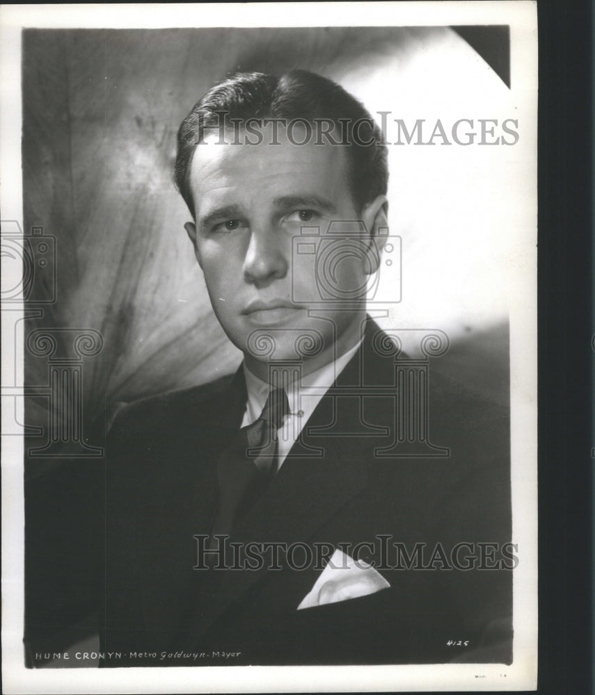 1946 Press Photo Hume Cronyn (Actor)