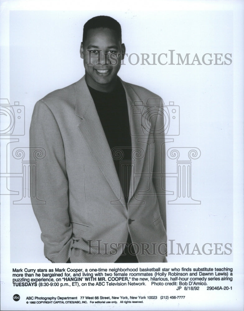 1993 Press Photo Mark Curry &quot;Hangin&#39; With Mr. Cooper&quot;