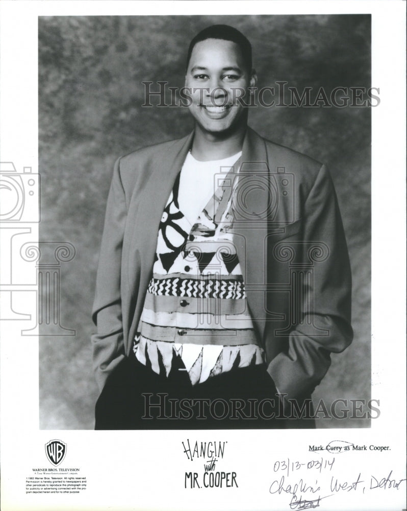 2001 Press Photo Mark Curry in Hangin with Mr. Cooper actor