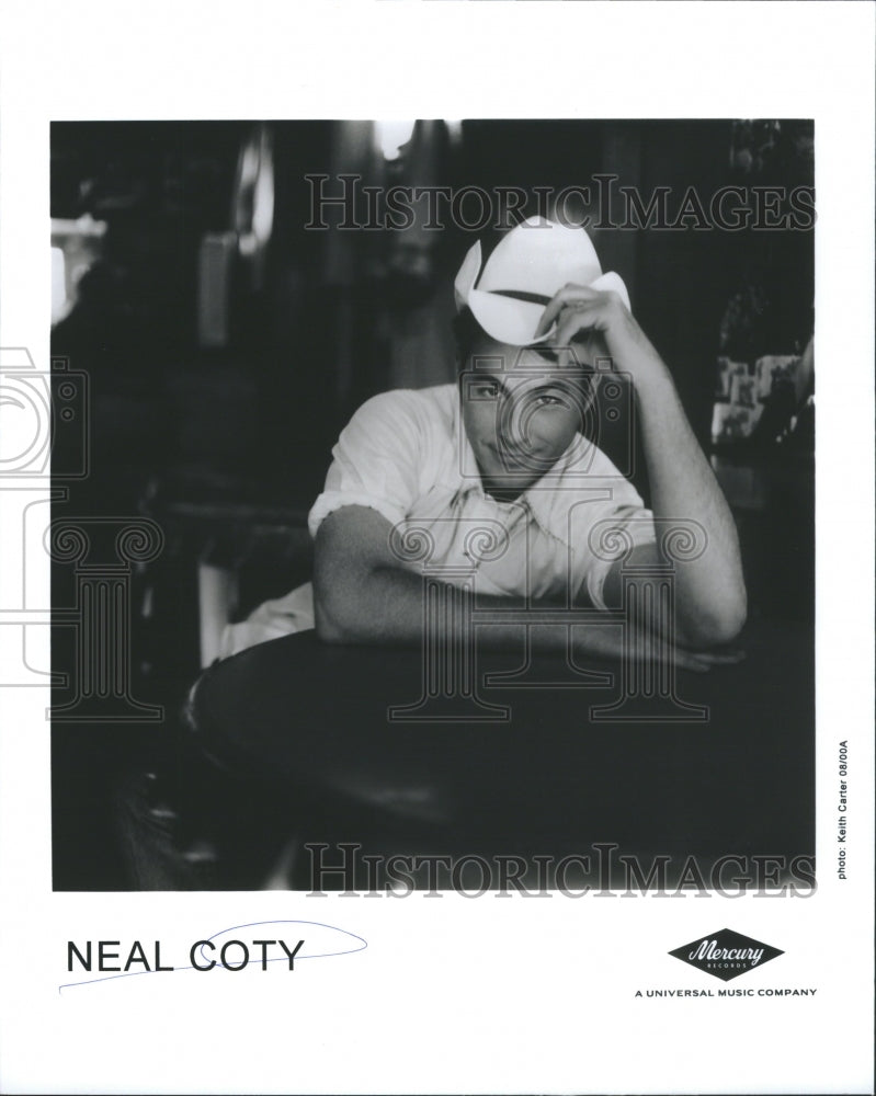 Press Photo Neal Coty Country Music Artist Musician