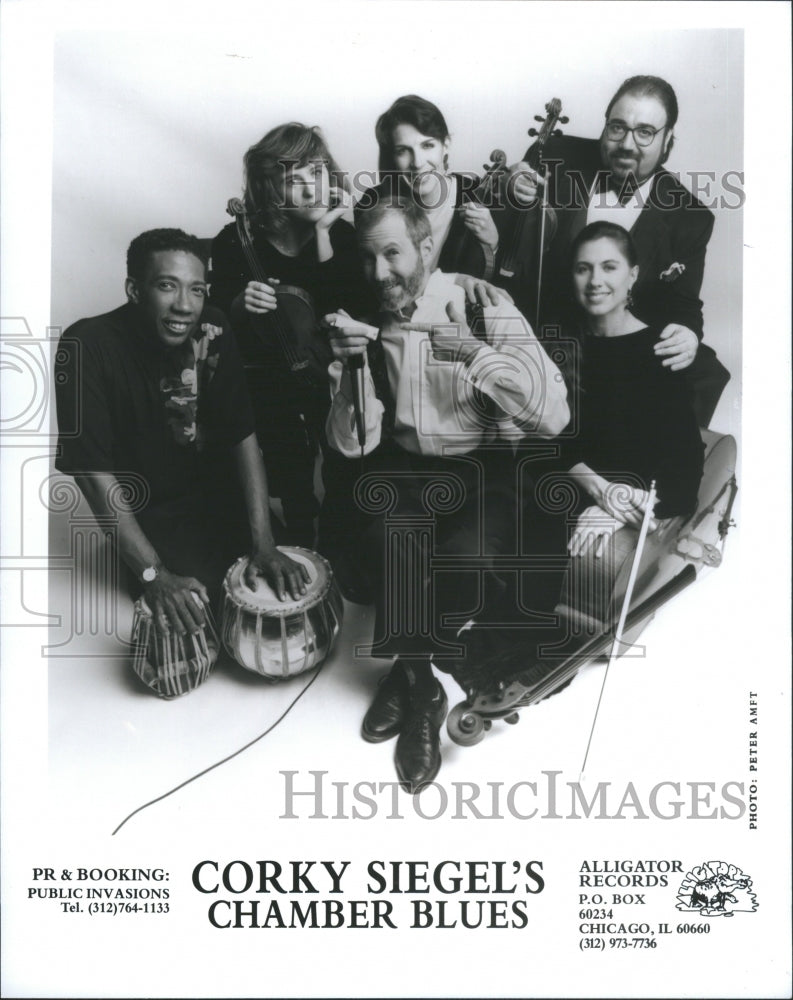 1995 Press Photo Corky Siegel&#39;s Chamber Blues