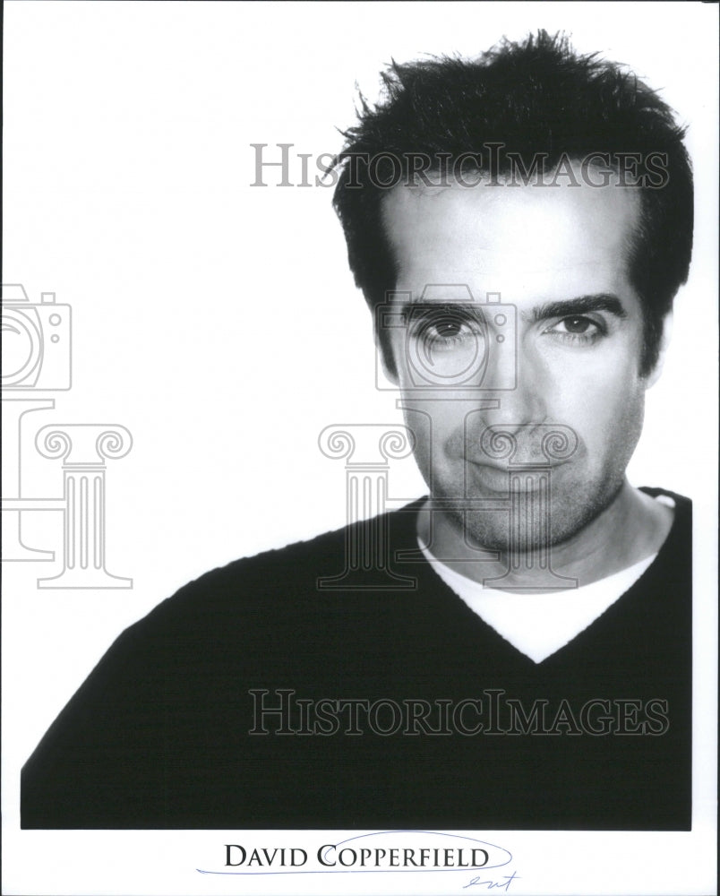 Press Photo David Copperfield CharacterAfter which