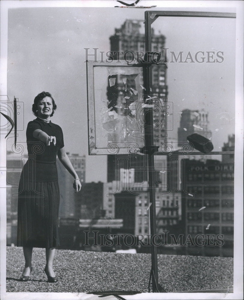 1954 Monica Popp Press Photo