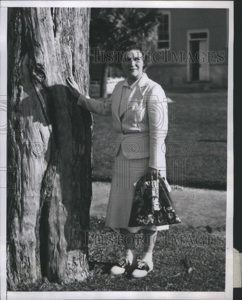 1938 Press Photo Miss. Ethel Flim, Daughter of Mr. and