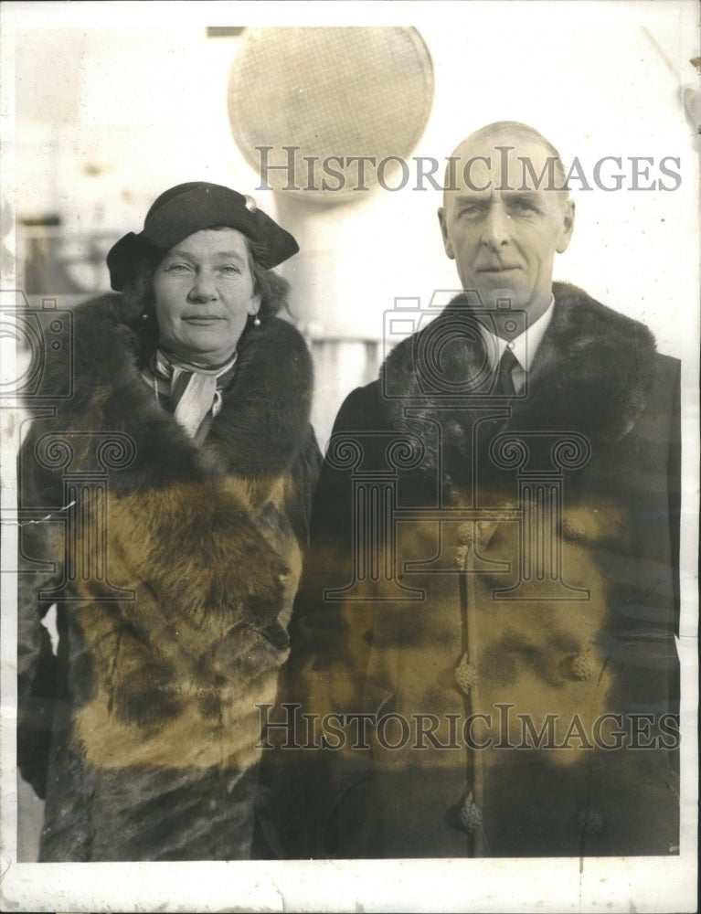 1935 Press Photo Floud Commissiner Cannada