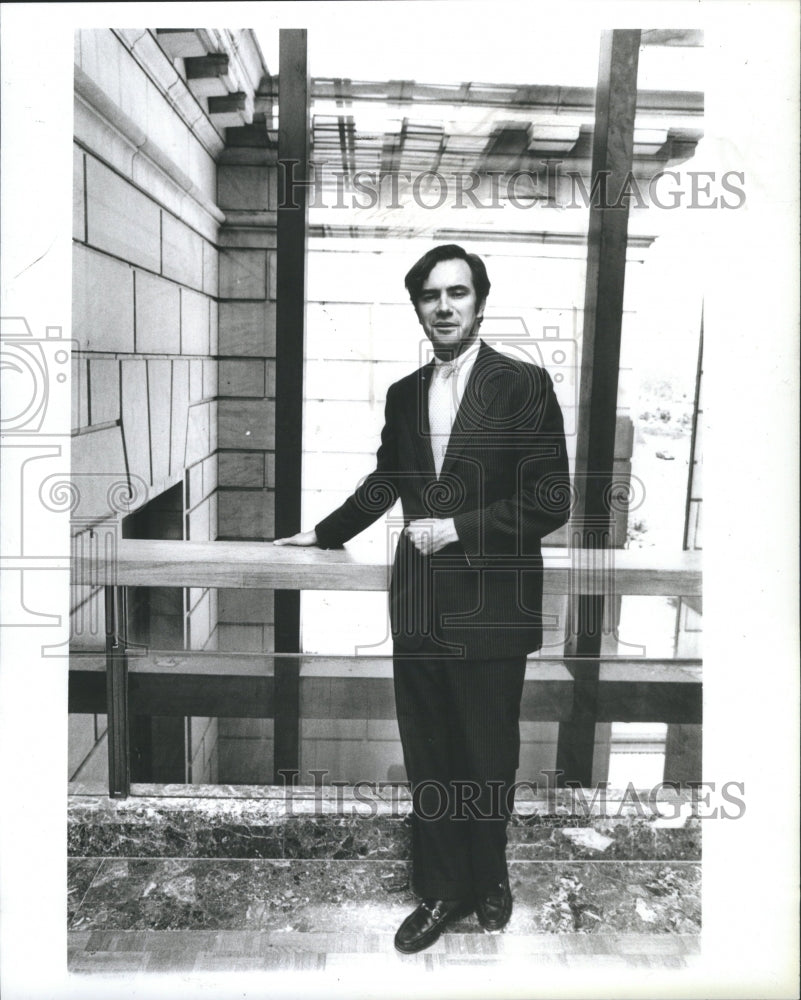 1984 Press Photo Christopher Kip Forbes