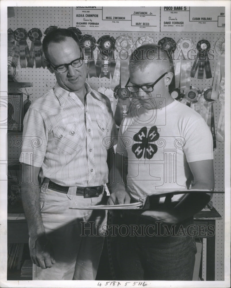 1963 Press Photo Keith David Forbush