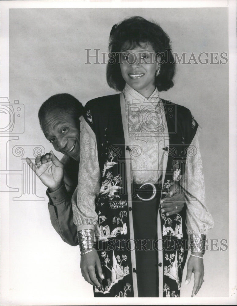 1990 Press Photo Bill Cosby Phylicia Rashad Cosby Show