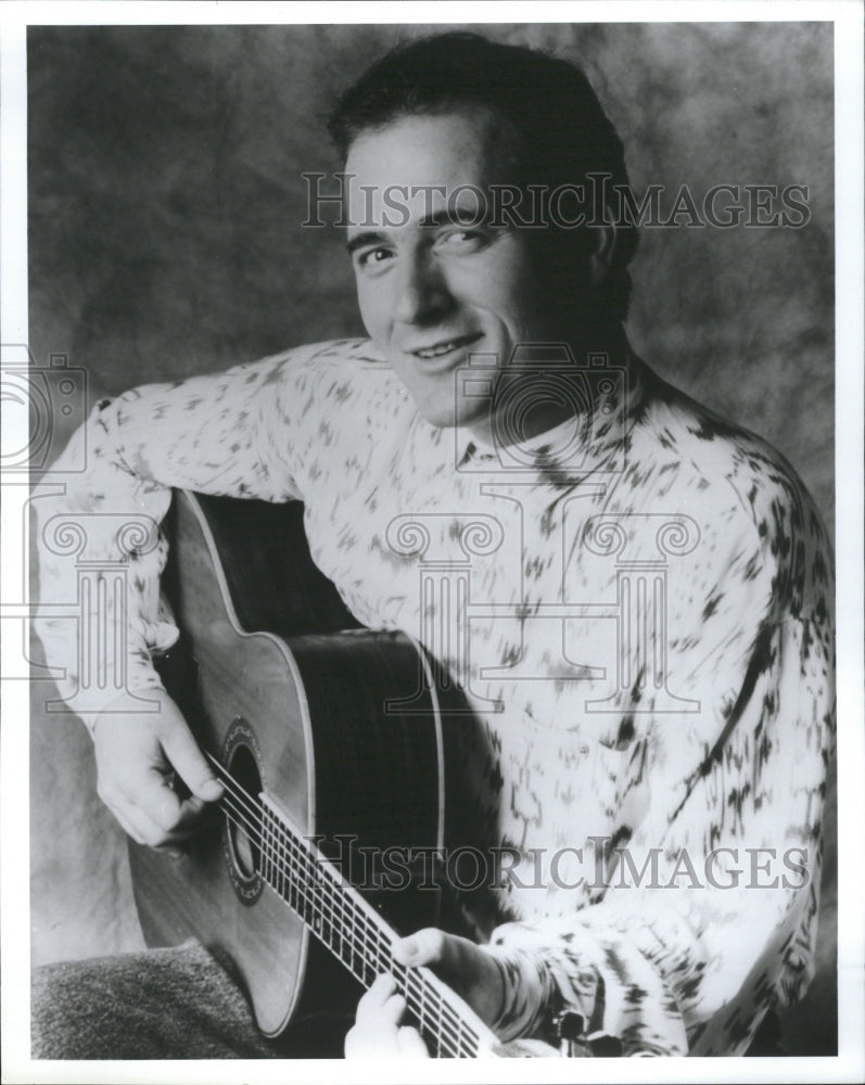 1993 Press Photo Musician Norman Foote Disney Recording