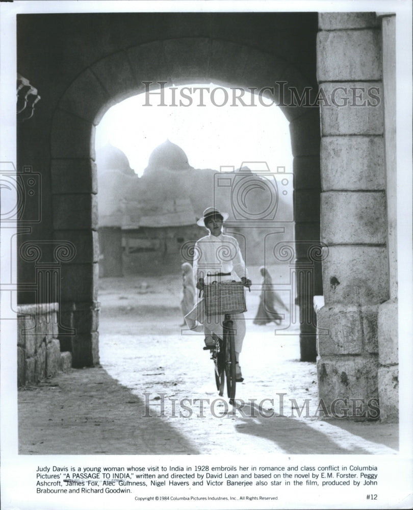 1986 Press Photo Actor Judy Davis &quot;A Passage To India&quot;