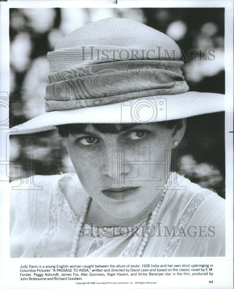 1928 Press Photo Judy Davis English Woman