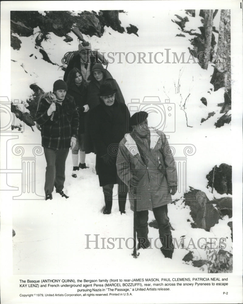 1979 Press Photo Bergson family Underground