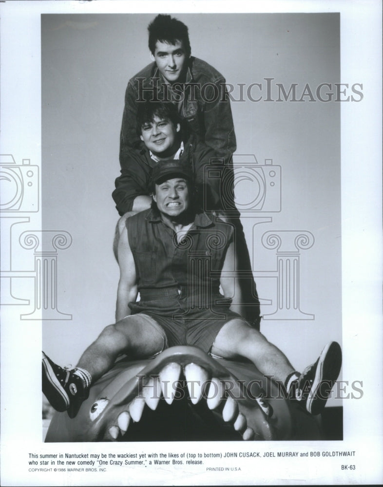 Press Photo Summer Nantucket Goldthwait John Cu sack