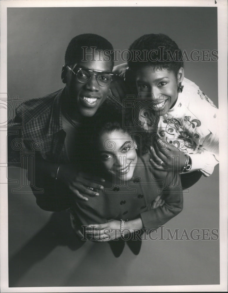 1989 Press Photo Actors Kadeem Hardison &amp; Dawnn Lewis