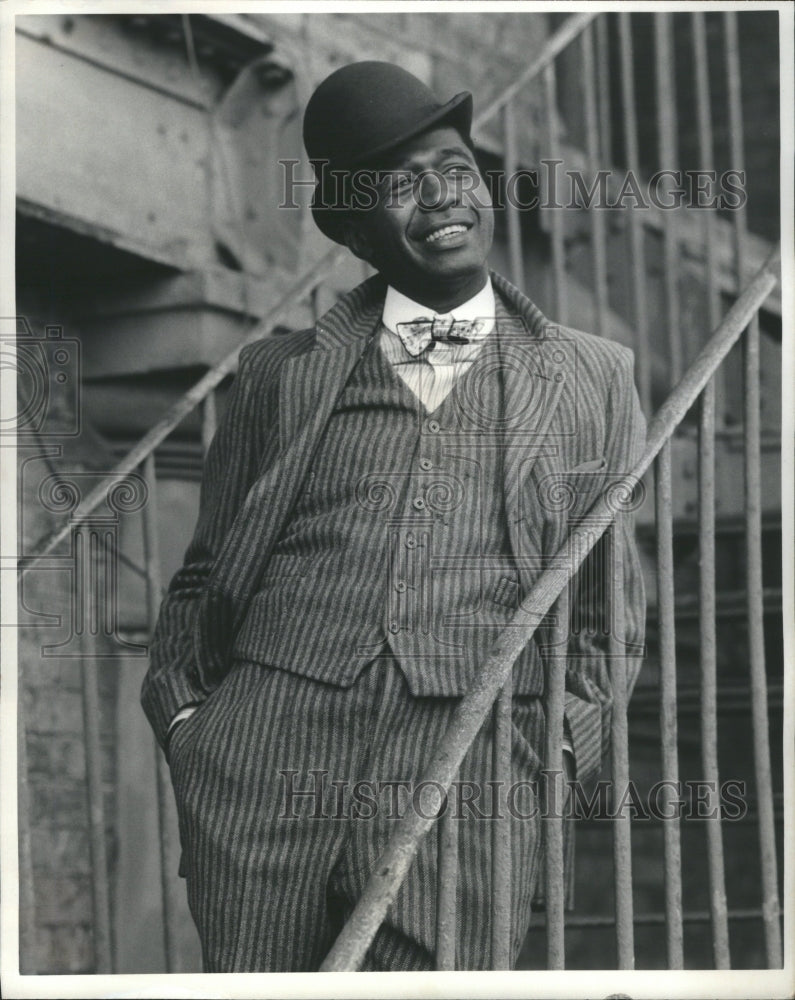 Press Photo Ben Vereen Roscoe Haines Ellis Island