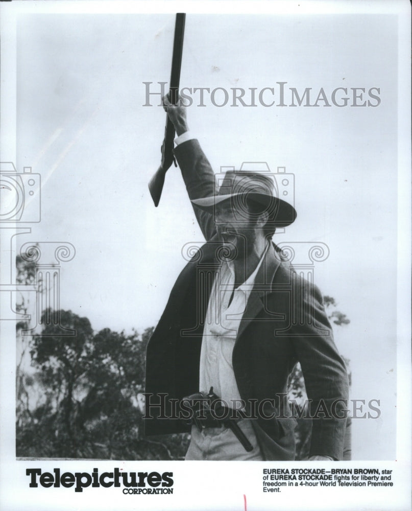 1984 Press Photo TV Mini Series &quot;Eureka Stockade&quot;